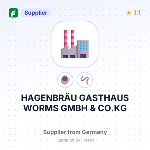 HAGENBRÄU GASTHAUS WORMS GMBH & CO.KG – summary card, no photo uploaded yet