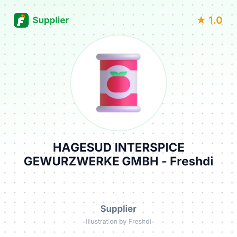 HAGESUD INTERSPICE GEWURZWERKE GMBH – summary card, no photo uploaded yet