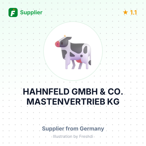 HAHNFELD GMBH & CO. MASTENVERTRIEB KG – summary card, no photo uploaded yet