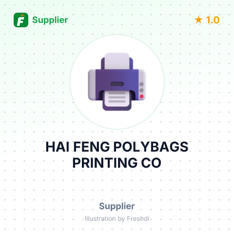 HAI FENG POLYBAGS PRINTING CO – summary card, no photo uploaded yet