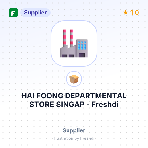HAI FOONG DEPARTMENTAL STORE SINGAP – summary card, no photo uploaded yet
