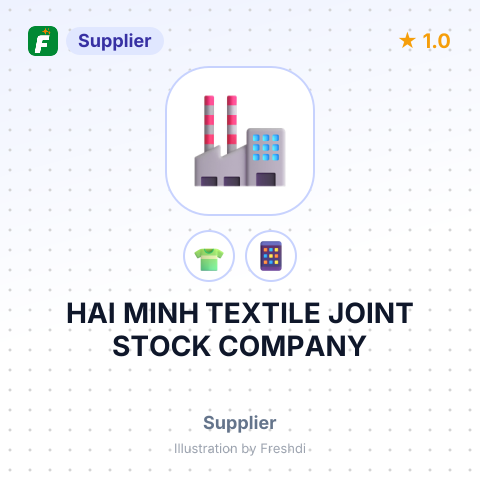 HAI MINH TEXTILE JOINT STOCK COMPANY – summary card, no photo uploaded yet
