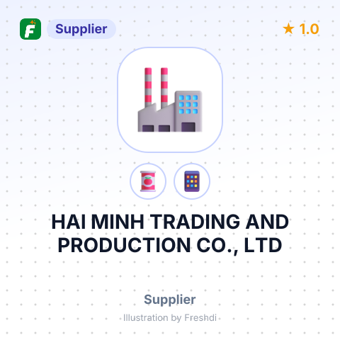 HAI MINH TRADING AND PRODUCTION CO., LTD – summary card, no photo uploaded yet