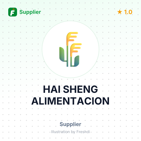 HAI SHENG ALIMENTACION – summary card, no photo uploaded yet