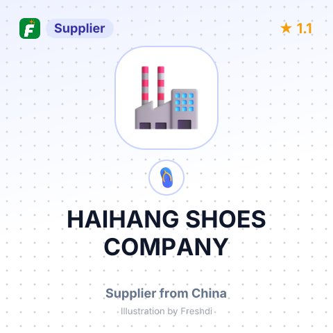 HAIHANG SHOES COMPANY – summary card, no photo uploaded yet