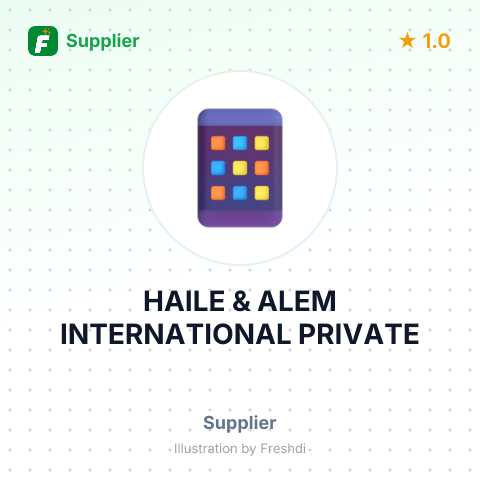 HAILE & ALEM INTERNATIONAL PRIVATE – summary card, no photo uploaded yet
