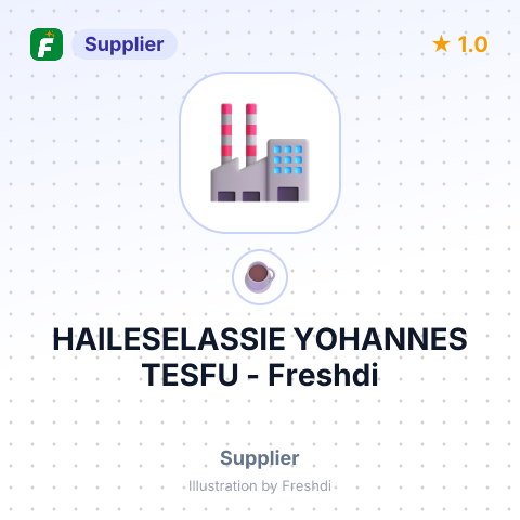 HAILESELASSIE YOHANNES TESFU – summary card, no photo uploaded yet