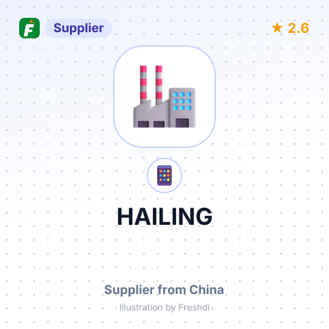 HAILING – summary card, no photo uploaded yet