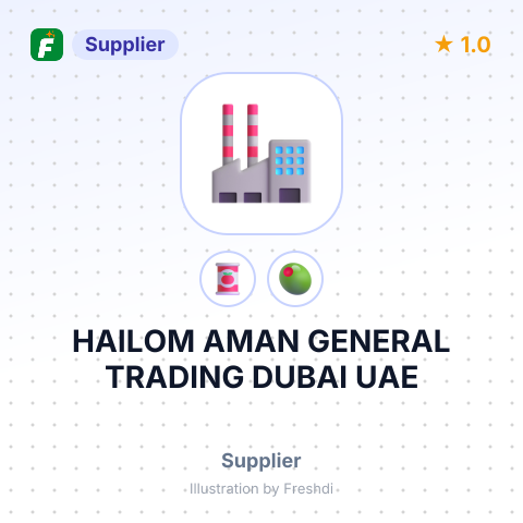 HAILOM AMAN GENERAL TRADING DUBAI UAE – summary card, no photo uploaded yet