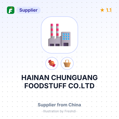 HAINAN CHUNGUANG FOODSTUFF CO.LTD – summary card, no photo uploaded yet