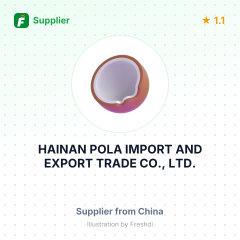 HAINAN POLA IMPORT AND EXPORT TRADE CO., LTD. – summary card, no photo uploaded yet