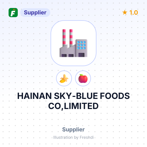 HAINAN SKY-BLUE FOODS CO,LIMITED – summary card, no photo uploaded yet