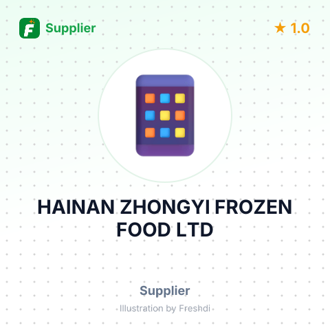 HAINAN ZHONGYI FROZEN FOOD LTD – summary card, no photo uploaded yet