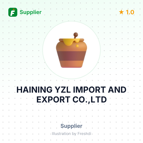 HAINING YZL IMPORT AND EXPORT CO.,LTD – summary card, no photo uploaded yet