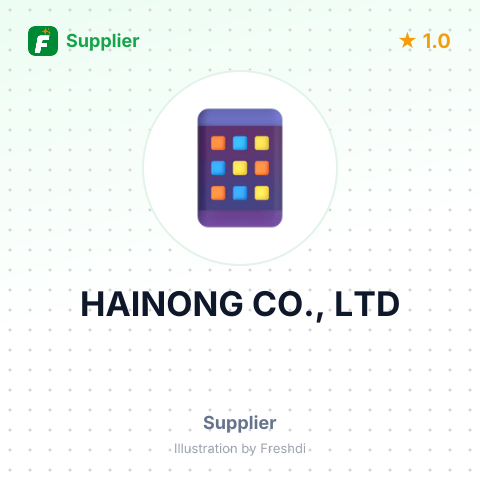HAINONG CO., LTD – summary card, no photo uploaded yet