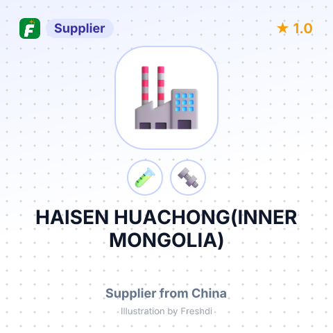 HAISEN HUACHONG(INNER MONGOLIA) – summary card, no photo uploaded yet
