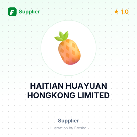 HAITIAN HUAYUAN HONGKONG LIMITED – summary card, no photo uploaded yet