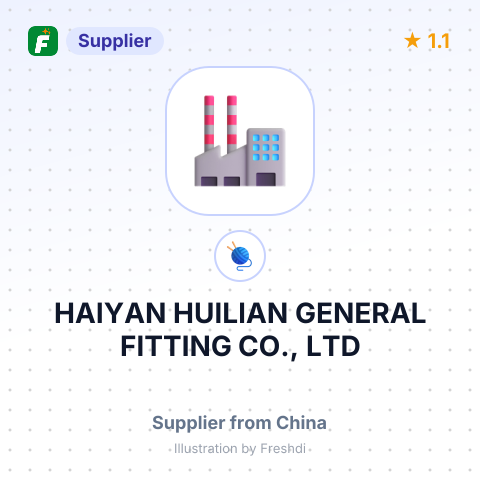 HAIYAN HUILIAN GENERAL FITTING CO., LTD – summary card, no photo uploaded yet