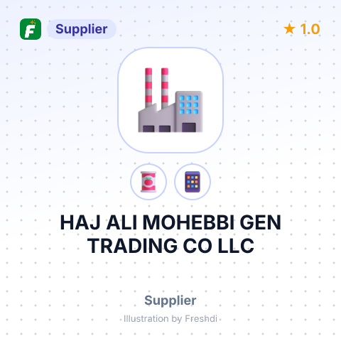 HAJ ALI MOHEBBI GEN TRADING CO LLC – summary card, no photo uploaded yet