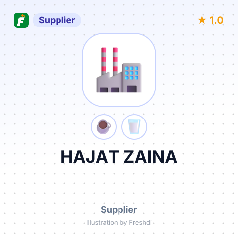 HAJAT ZAINA – summary card, no photo uploaded yet
