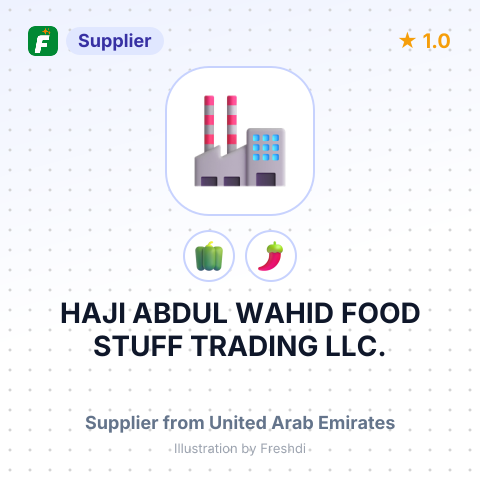 HAJI ABDUL WAHID FOOD STUFF TRADING LLC. – summary card, no photo uploaded yet