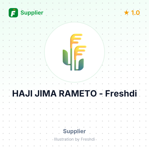 HAJI JIMA RAMETO – summary card, no photo uploaded yet