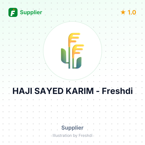 HAJI SAYED KARIM – summary card, no photo uploaded yet