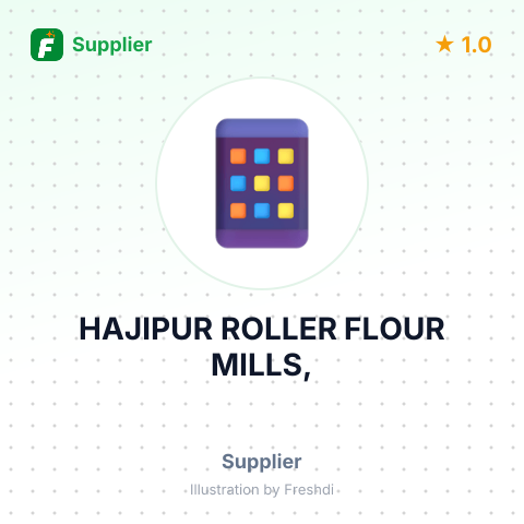 HAJIPUR ROLLER FLOUR MILLS, – summary card, no photo uploaded yet