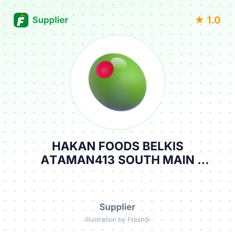 HAKAN FOODS BELKIS ATAMAN413 SOUTH MAIN STREETBROADWAY, VA – summary card, no photo uploaded yet