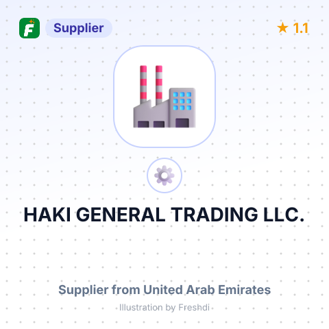 HAKI GENERAL TRADING LLC. – summary card, no photo uploaded yet