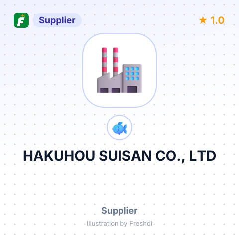 HAKUHOU SUISAN CO., LTD – summary card, no photo uploaded yet