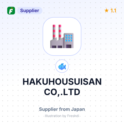 HAKUHOUSUISAN CO,.LTD – summary card, no photo uploaded yet