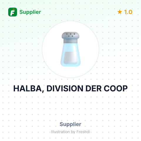 HALBA, DIVISION DER COOP – summary card, no photo uploaded yet