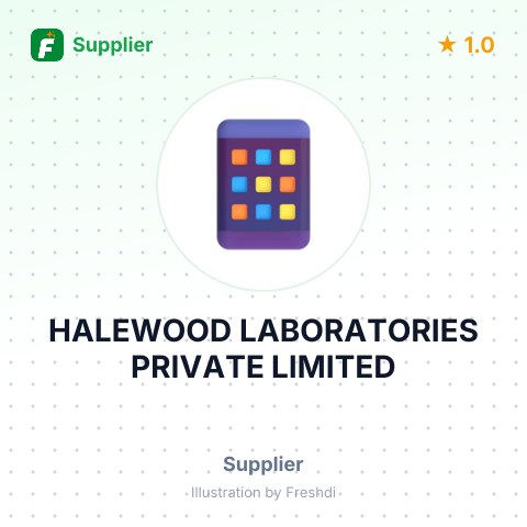 HALEWOOD LABORATORIES PRIVATE LIMITED – summary card, no photo uploaded yet