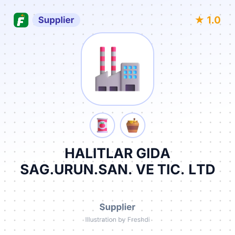 HALITLAR GIDA SAG.URUN.SAN. VE TIC. LTD – summary card, no photo uploaded yet