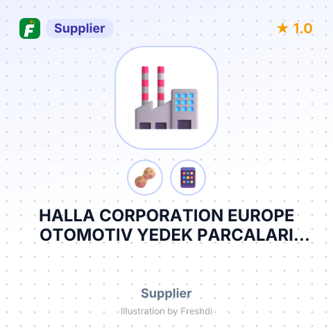 HALLA CORPORATION EUROPE OTOMOTIV YEDEK PARCALARI SAN. TIC. A.S – summary card, no photo uploaded yet