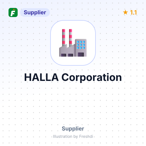 HALLA Corporation – summary card, no photo uploaded yet