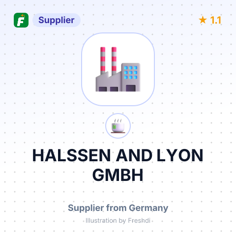 HALSSEN AND LYON GMBH – summary card, no photo uploaded yet