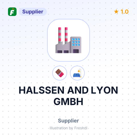 HALSSEN AND LYON GMBH – summary card, no photo uploaded yet