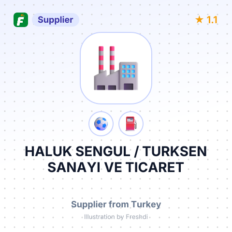 HALUK SENGUL / TURKSEN SANAYI VE TICARET – summary card, no photo uploaded yet