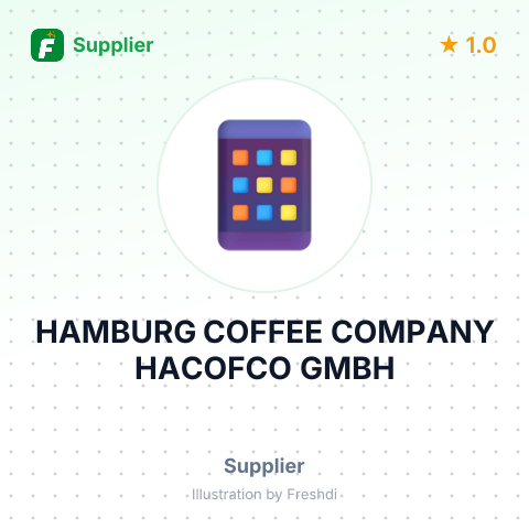 HAMBURG COFFEE COMPANY HACOFCO GMBH – summary card, no photo uploaded yet
