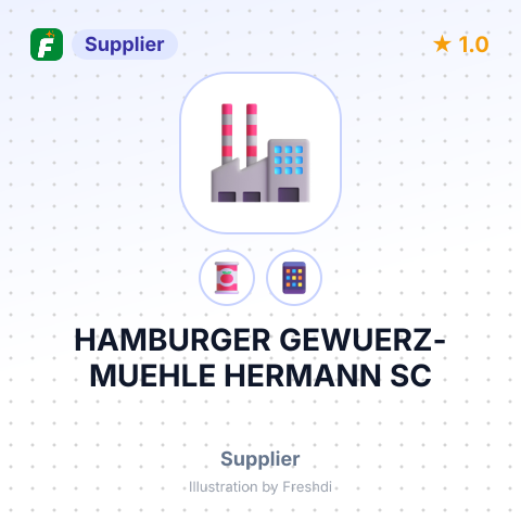 HAMBURGER GEWUERZ-MUEHLE HERMANN SC – summary card, no photo uploaded yet