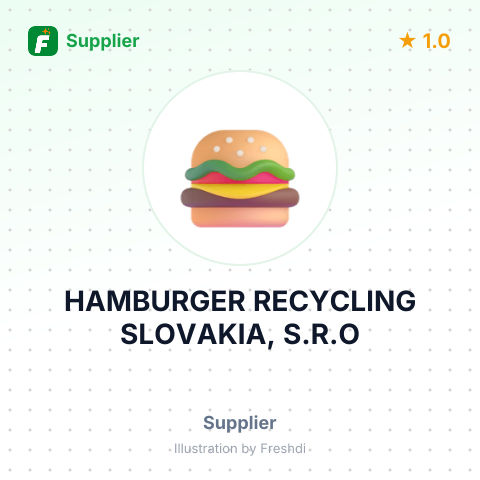 HAMBURGER RECYCLING SLOVAKIA, S.R.O – summary card, no photo uploaded yet