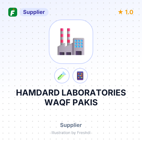 HAMDARD LABORATORIES WAQF PAKIS – summary card, no photo uploaded yet