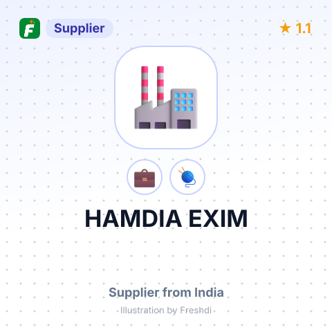 HAMDIA EXIM – summary card, no photo uploaded yet