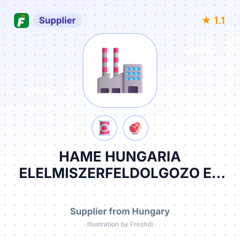 HAME HUNGARIA ELELMISZERFELDOLGOZO ES KFT – summary card, no photo uploaded yet