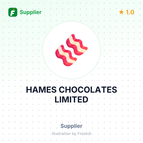 HAMES CHOCOLATES LIMITED – summary card, no photo uploaded yet