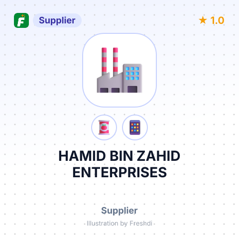 HAMID BIN ZAHID ENTERPRISES – summary card, no photo uploaded yet