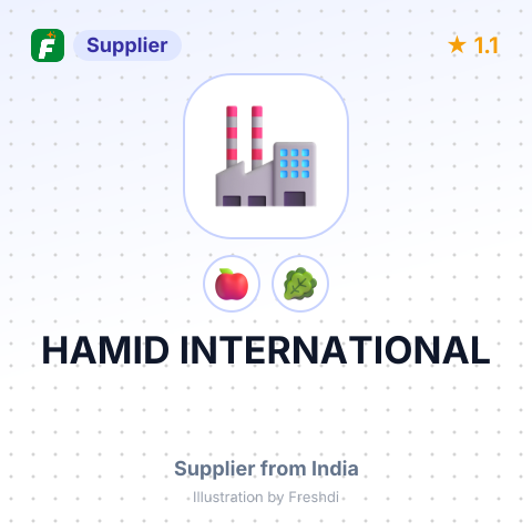 HAMID INTERNATIONAL – summary card, no photo uploaded yet