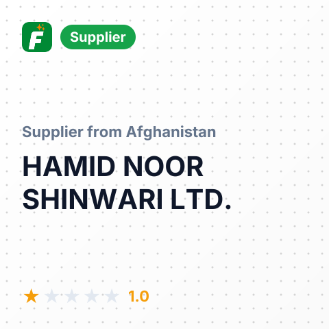 HAMID NOOR SHINWARI LTD. – summary card, no photo uploaded yet